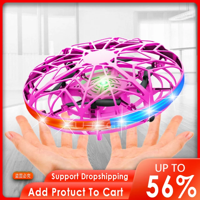 Flying Ball RC Helicopter Mini UFO Dron Aircraft Boys Hand Controlled Drone Infrared Quadcopter Induction Kids Flying Saucer Toy