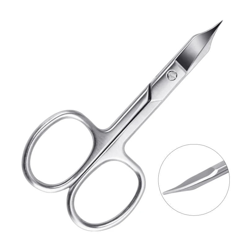 RXJC Manicure Scissors,Cuticle Beauty Grooming for Nose Hair Eyebrow