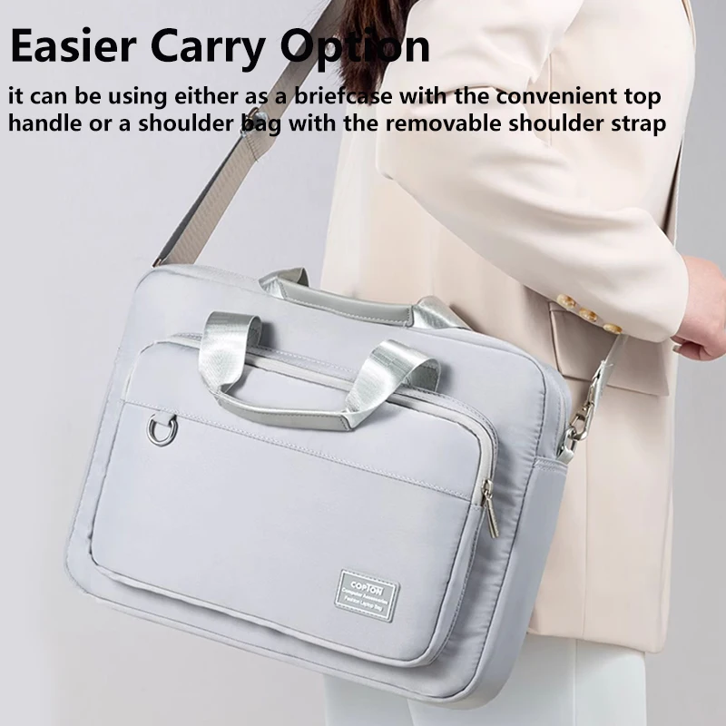 Bolsa de Ombro Portátil para Homens e Mulheres Macbook Air Pro 13.3 15 m3 Pro 14.2 16 m2 Acer Asus Toshiba Microsoft Surface Surface 13 14 156 - Imagem 4