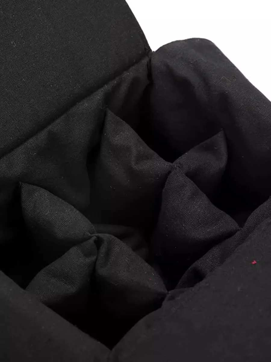 Portable Travel Storage Bag, Cotton and Linen, 1 Pot 4 Cups Tea Set Cloth Bag, Tea Cup Tea Pot Bag, Portable Tea Cozies Bag