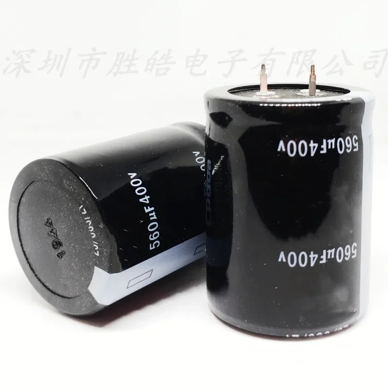 （1PCS） 400V560UF  Volume：35x50MM  Aluminum Electrolytic Capacitor  Hard Feet  High Quality 12pcs 16v 2200uf 10 20 high frequency low impedance aluminum electrolytic capacitor 2200uf 16v 20%