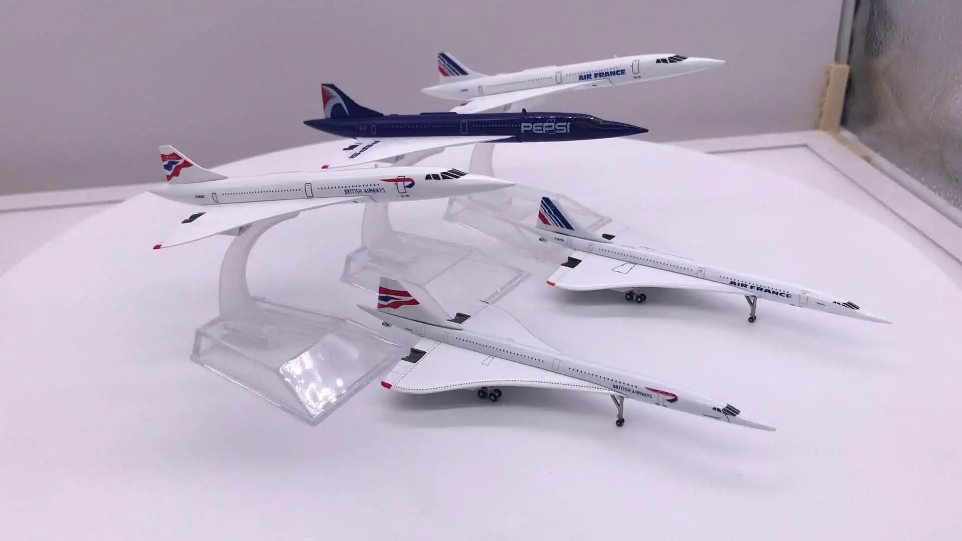 1: 400 コンコルドエールフランスブリティッシュエアウェイズ超