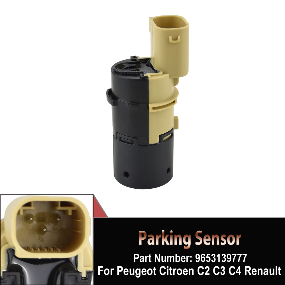 

PDC Parking Sensor For Peugeot Citroen C2 C3 C4 Renault 307 SW CC OEM 659095 602775 9653139777 9649186580 9643326380