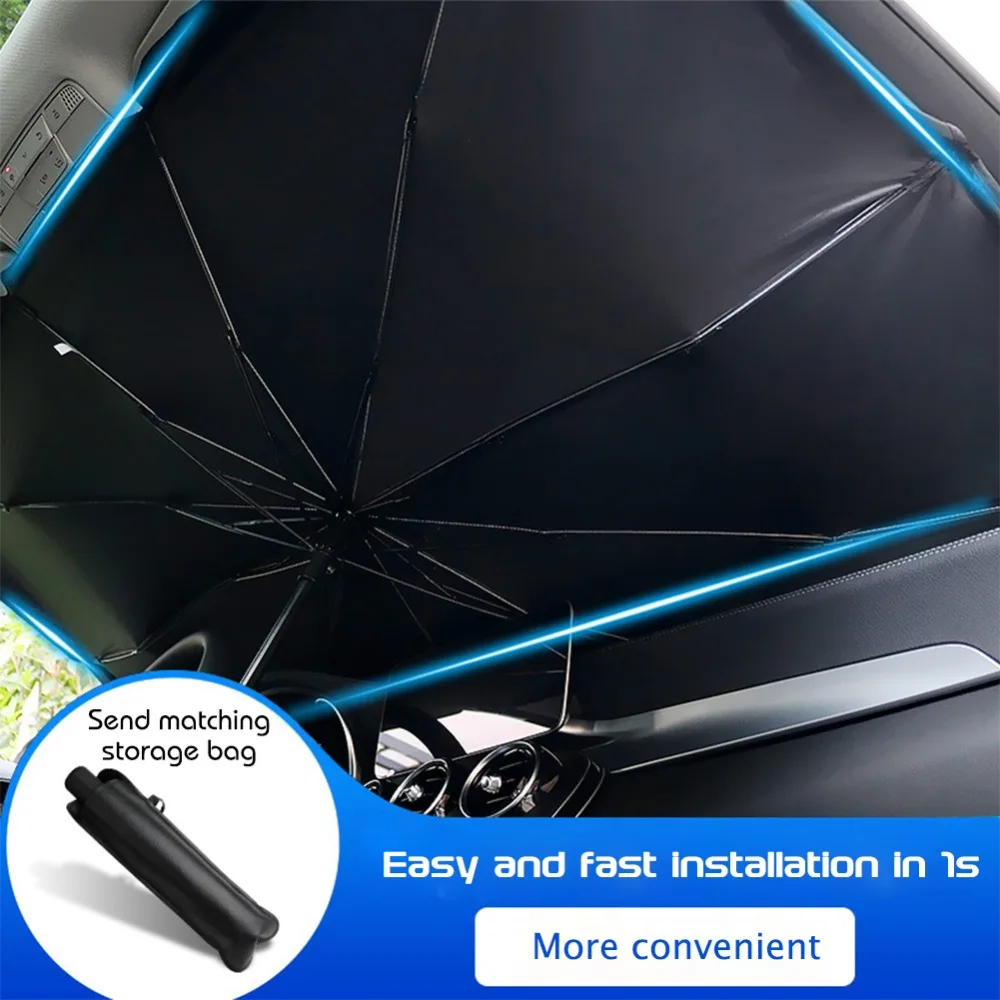 

Thicken Car Sunshade Umbrella Car Sun Shade Protector Parasol Summer Sun Interior Windshield Protection Cover Film Accessories