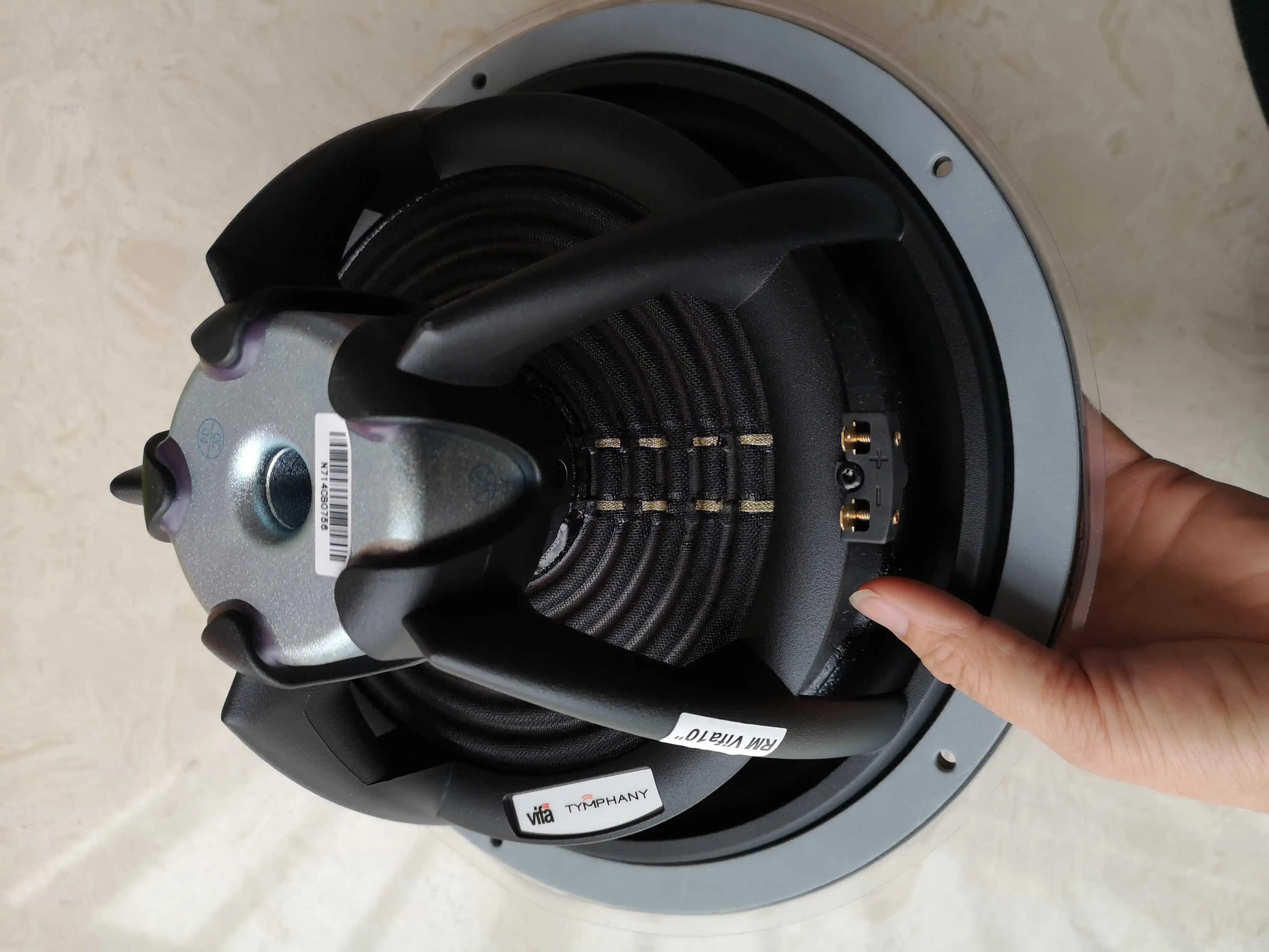 A-1054 Fever Original Denmark Speaker Vifa Ne265 10 inch Mid Bass Speaker Horn 190W 6Ohm 1PCS