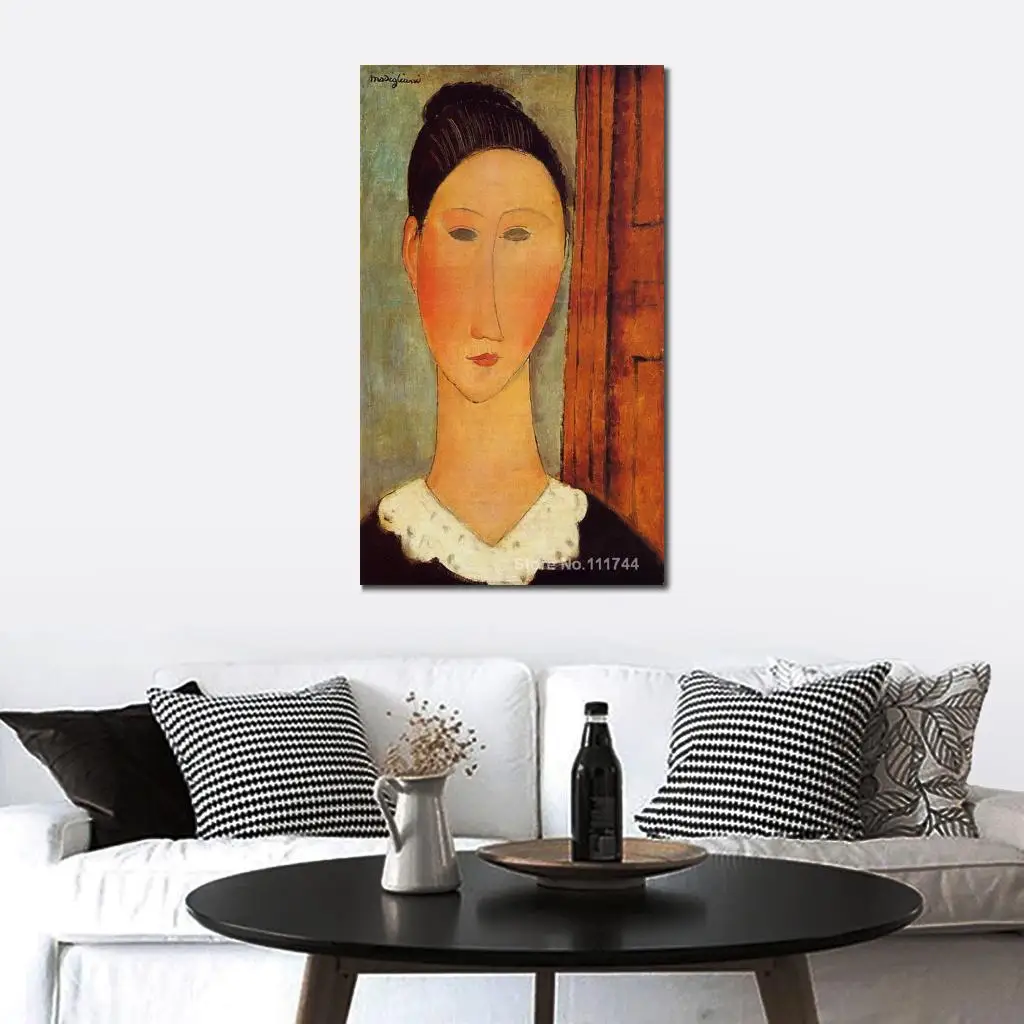 

Online Art Gallery Head of A Girl by Amedeo Modigliani Paintings High Quality Hand Painted