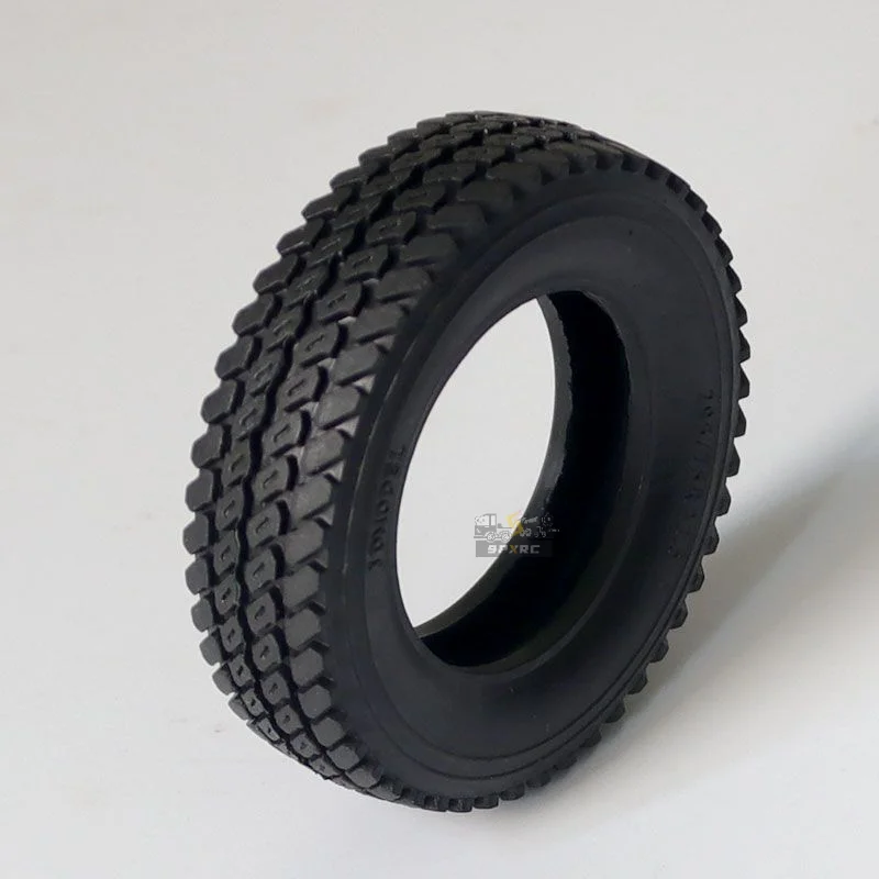 

JDM-9D Towing Head 75MM Tire Narrow Carriage With 1:14 For Tamiya Lesu Scania Man Actros Volvo Part