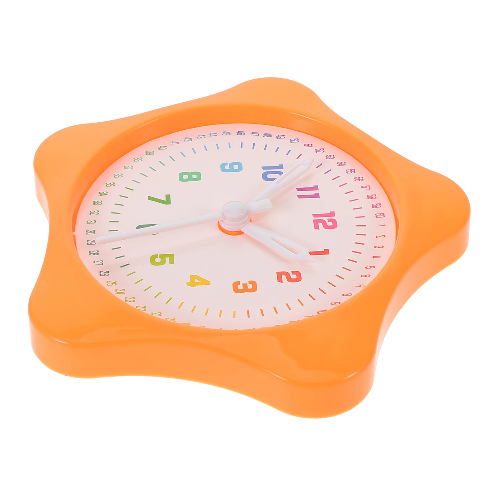 

Learning Bell School Clock Display Model for Kids Toy Teaching Clocks Classroom Plaything Educational Time Plastic Pupils
