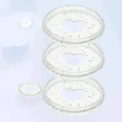 50개 플라스틱 바인딩 디스크, 루즈리프 노트북 바인더 플래너용 디스크바운드 ..