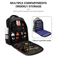 Coiffeur multifonctionnel barbier sac à dos sacs de rangement outil de coiffure paquet de rangement grande capacité Salon stockage épaule sac 2