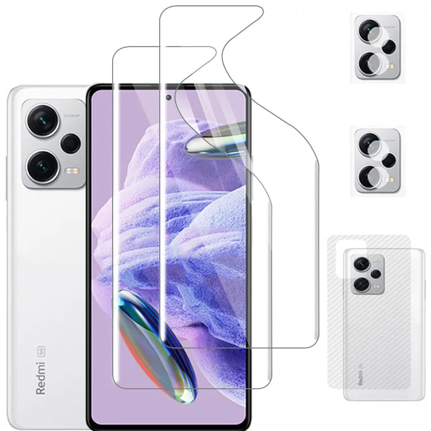 

lamina hidrogel Redmi Note 12 Hydrogel Film For Xiaomi Redmi Note 12 Pro Plus Soft Glass Redmi Note 12 Pro Clear Film Redmi Note 11S 5G Phone Accesorios Redimi Note 11 10 S 10S Screen Protector Redmi-Note-11-Pro