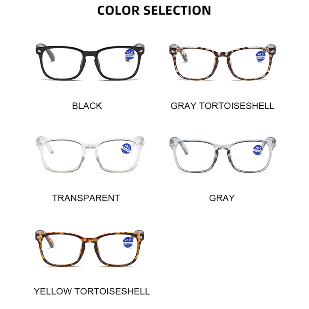 2/3/5 Pack Reading Glasses Blue Light Blocking for Women Men Anti UV Ray Anti Glare Classic Eyeglasses with Spring Hing reading glasses