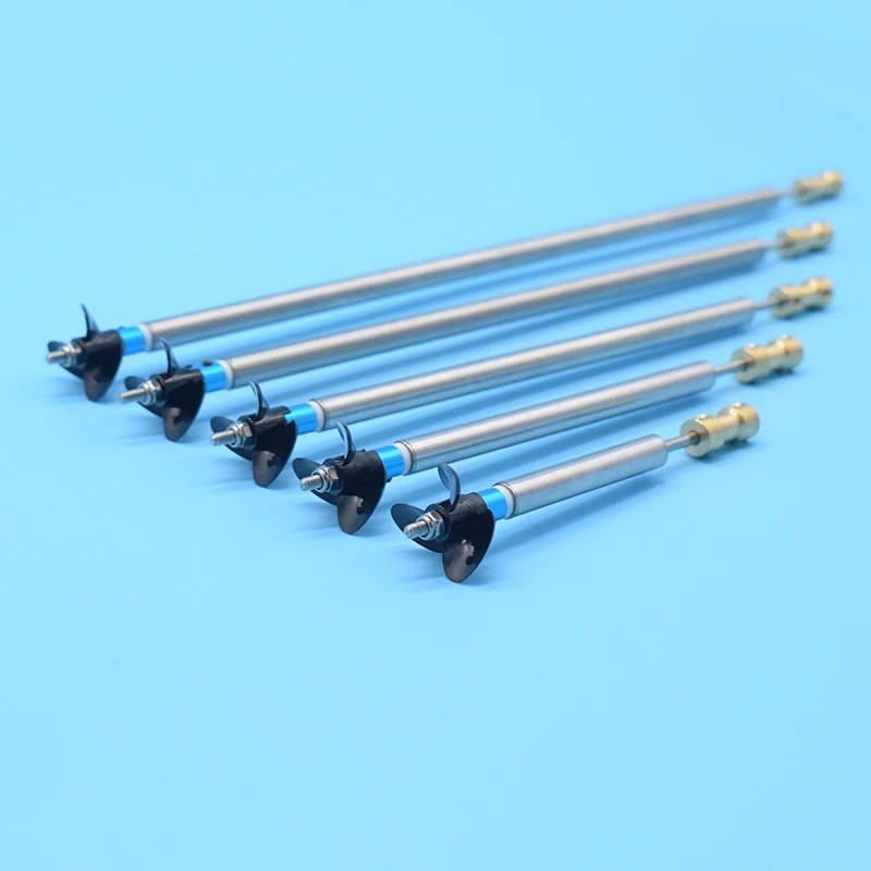 Comparaison des tailles de moteurs RC 2.3mm, 3mm, 4mm et 5mm pour modélisme.