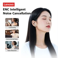 Lenovo LE208 TWS Bluetooth 6.0 Wireless Leather Earphones Stereo ENC Noise Cancelling Headphone 38ms Low Latency Gaming Headset - Image 3