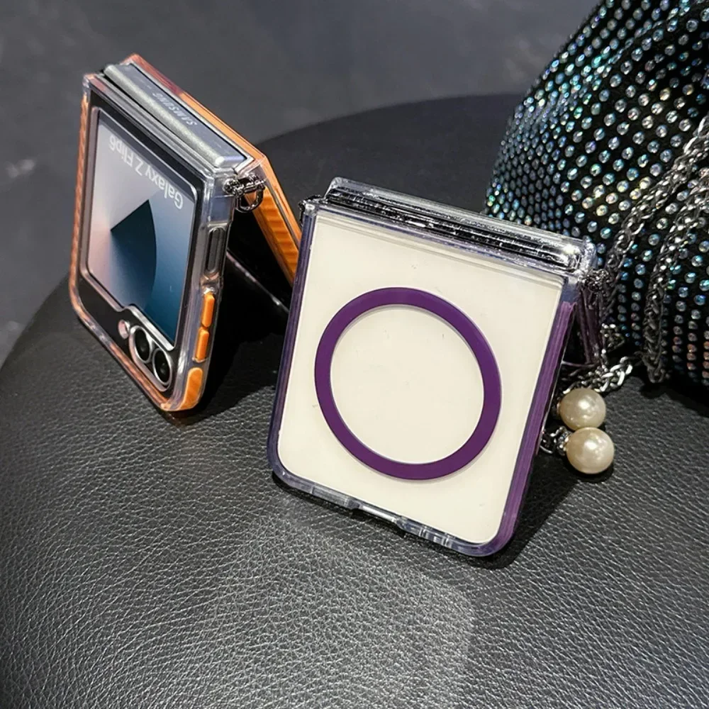 Magnetic Clear Shockproof Phone Case with Magsafe Compatibility