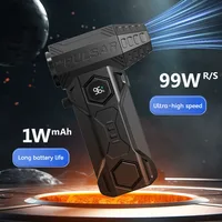 Souffleur d'air X11 Super puissant 990000 tr/min, plumeau d'air comprimé, affichage du consommation d'électricité, ventilateur à Jet sous vide pour voiture 4