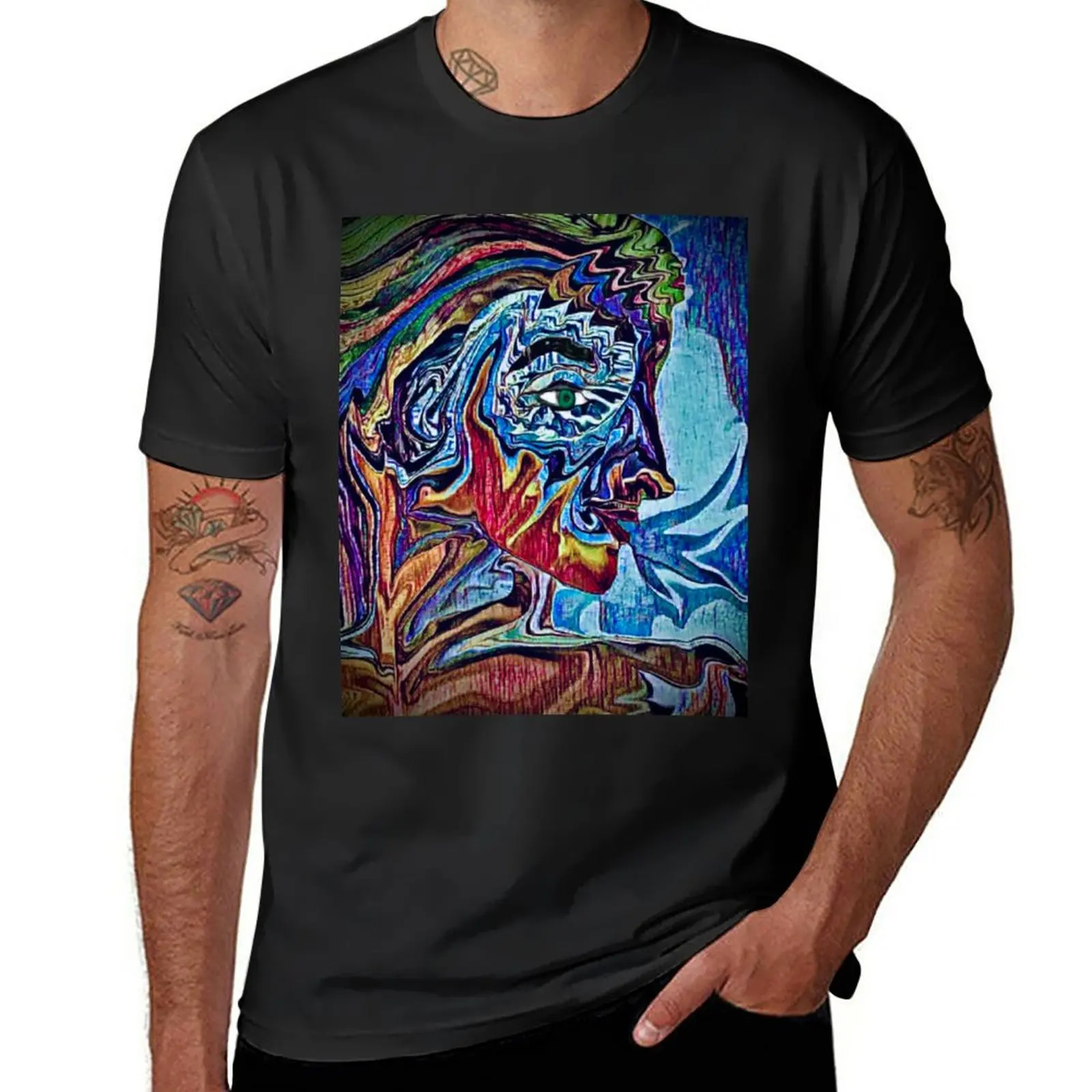 

New Enduring Overtones T-Shirt oversized t shirt T-shirt short sports fan t-shirts black t-shirts for men