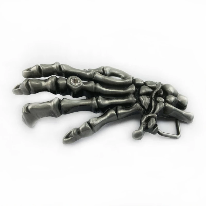 

Men Waist Belt Buckle Skeleton Hand Claw Belt Alloy Buckle Clothing Accessories Dropship