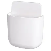Household Use for Mobile Phone Remote Control Plug Storage Rack Bathroom Wall Mounted Toothbrush Storage Box Wholesale 4