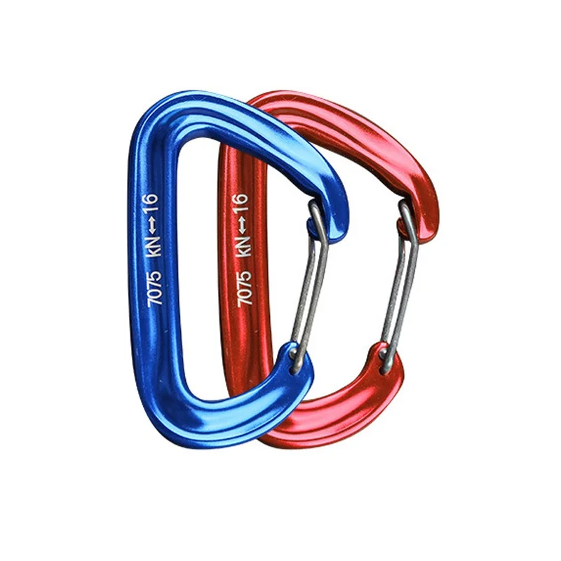 Moschettoni A Vite In Alluminio - Set Da 4 Con Carico 40KN Per Escursionismo - Foto 9