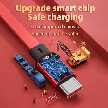 AIXXCO 100W USB Charger 3 in 1 Cable 6A for Huawei Retractable Portable Micro USB Type C Cable Charging Cable For iPhone Samsung 5