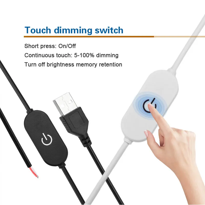 LED Downlight Spotlight 10W 7W 3W USB 5V Touch Dimming Surface Mounted Mini Circular for Exhibition Cabinet led cabinet light,led down light