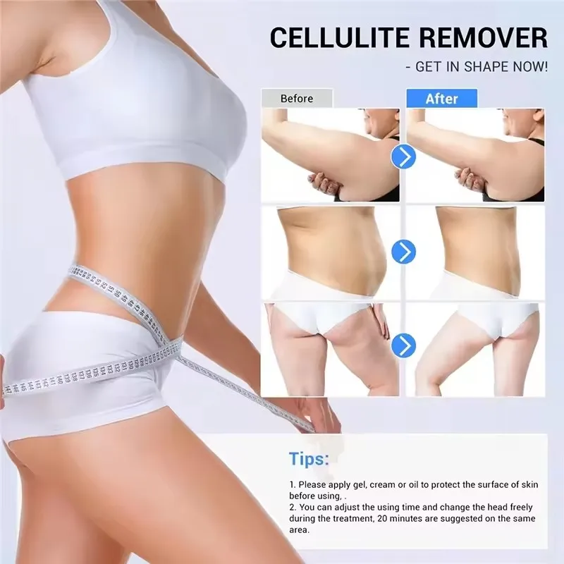 NEW 80K Cavitation Ultrasonic Body Slimming Machine Multi-Polar Anti-Wrinkle Rejuvenation Skin Lift Tighten RF Tool