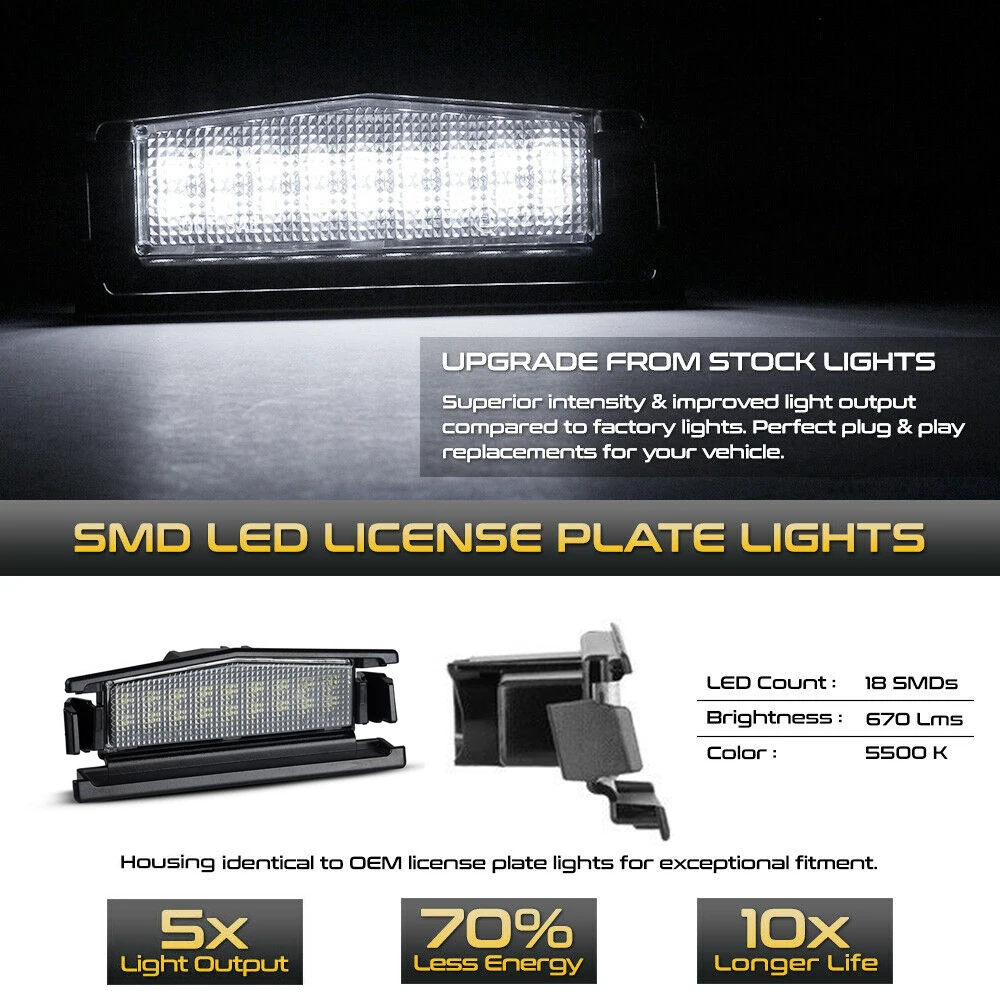 2Pcs    LED ȣ  ȣ ÷Ʈ  Mazda 2 2016 Mazda Mx-5 MX5 Miata 2016-UP