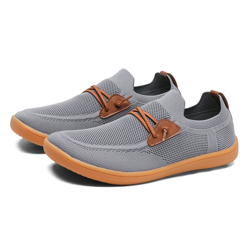 Plus Big Size 51 52 53 54 Wide Box Barefoot Shoes Men Minimalist Zero Drop Breathable Mesh Shoes Outdoor Trail Running Walking 6