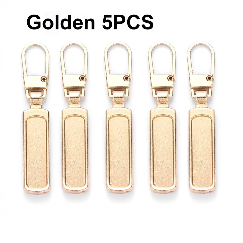 Rectangle-Gold 5Pcs