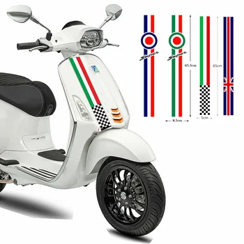 Accessori moto decalcomanie casco Scooter elettrico adesivi bici per Piaggio Vespa Sprint Spring GTS PX LX 300 250 150 125 50