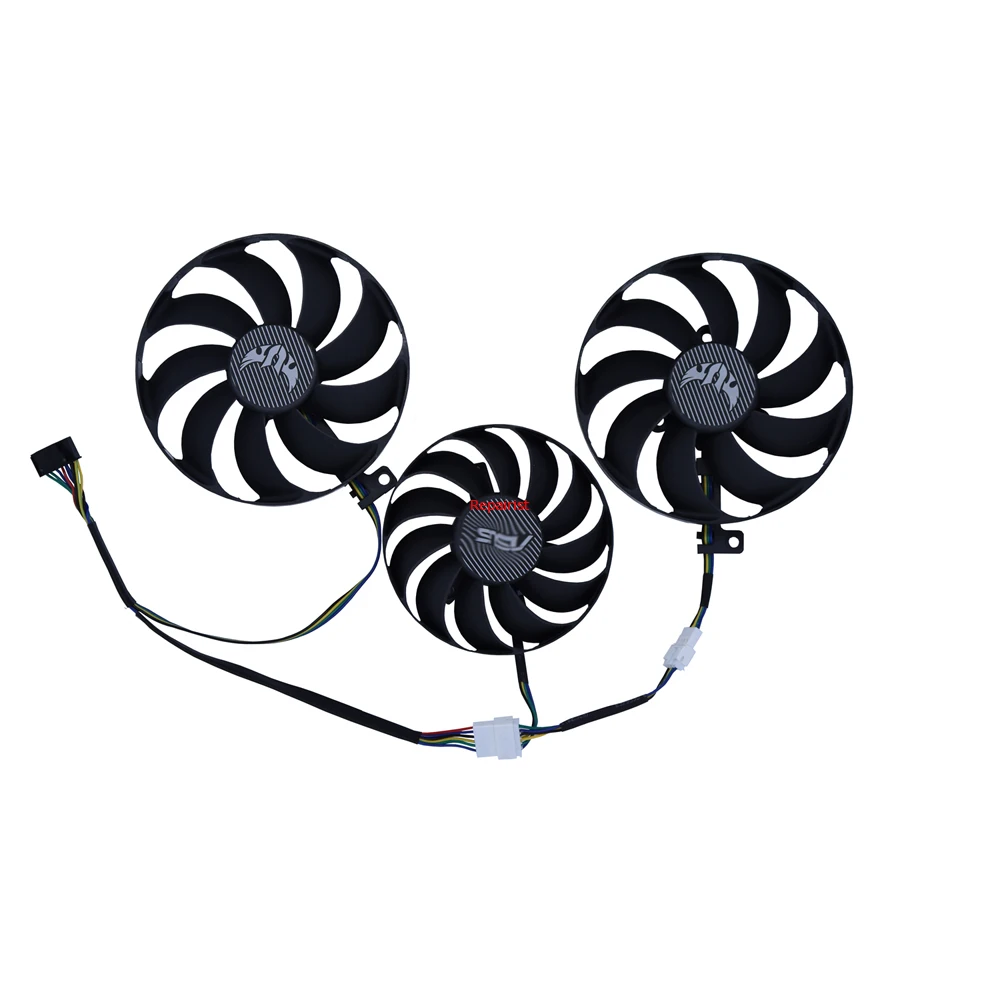 

3Pcs/Set,Graphics GPU Card Fan Cooler,CF9010U12D,For ASUS TUF3 RX 5600 XT 5600XT OC 6G EVO GAMING,TUF3 RX5700XT OC 8G EVO GAMING