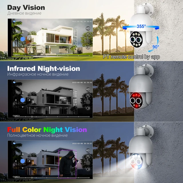 Techage HD 8CH Dual Lens Camera System 8X Mix Zoon Human Detection 8MP POE H.265 CCTV System Full Color Night Surveillance Kit - Image 6