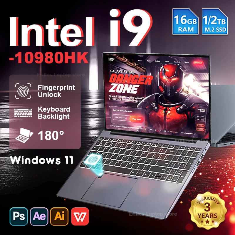 15.6 Inch i9 Gaming Laptop 1