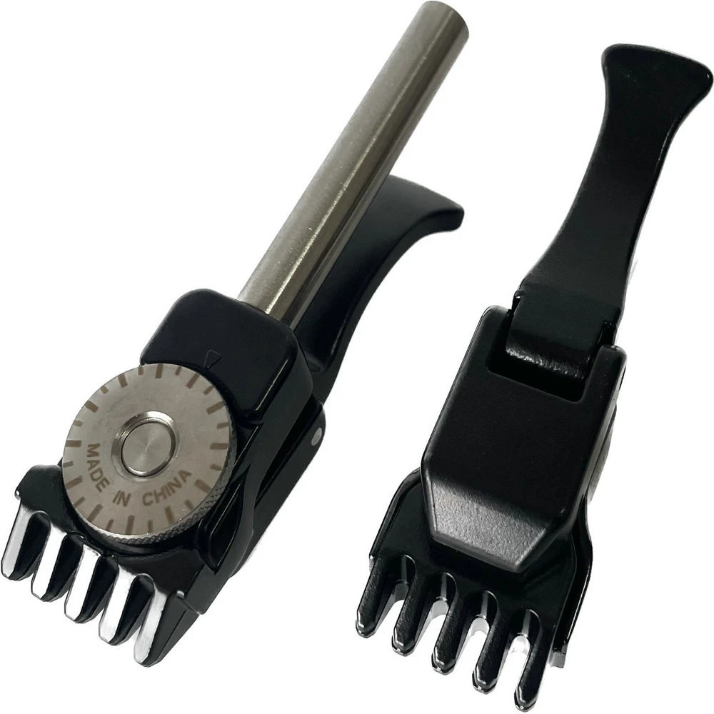 Powerti 2pcs Tennis Base Stringing Clamp Tennis Flying Clip Five Tooth