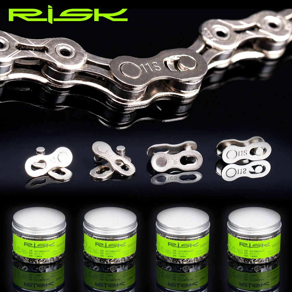 Bicycle Chain Connector RISK Bike Chain Quick Link for 6 7 8 9 10 11 12S Speed