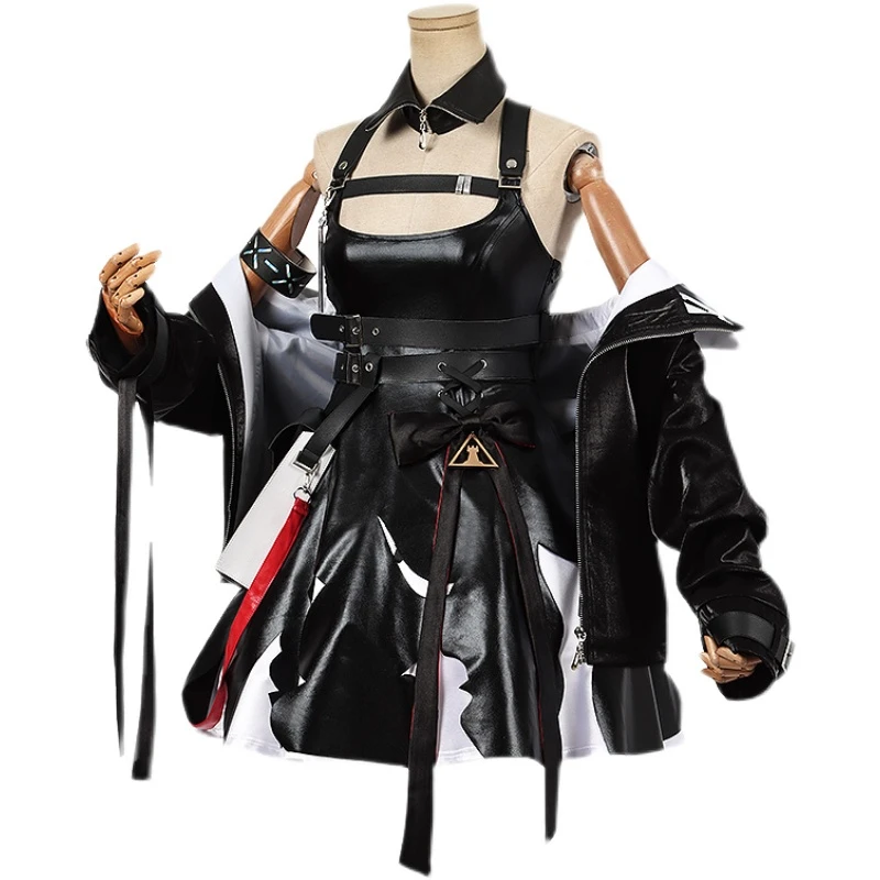 【Customized】CosKoKo Surtr Cosplay Anime Game Arknights Costume Sweet Lovely Combat Uniform Halloween Party Role Play Clothing