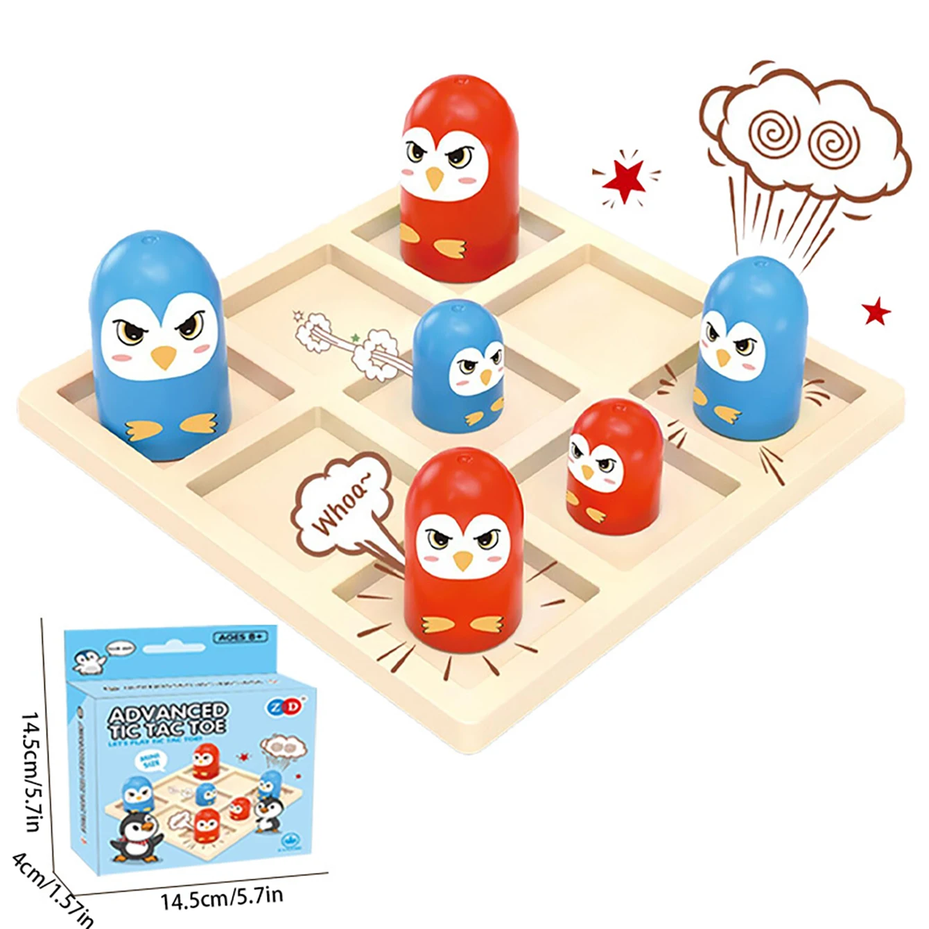 Tic Tac Toe Stacking Cup Educational Toy Set