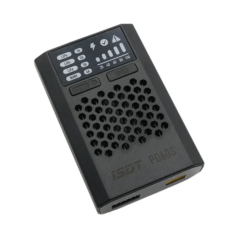 ISDT PD60S Chargeur LiPo 1-4S 60W Balance RC