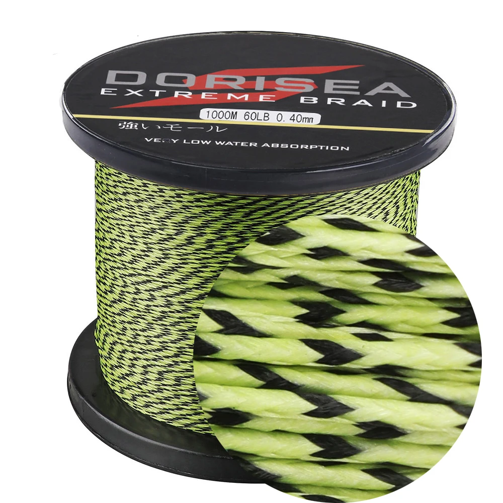 Spotted PE Multifilame Extreme Braided Fishing Line 8 Strands 100M 300M 500M 1000M 1500M 2000M