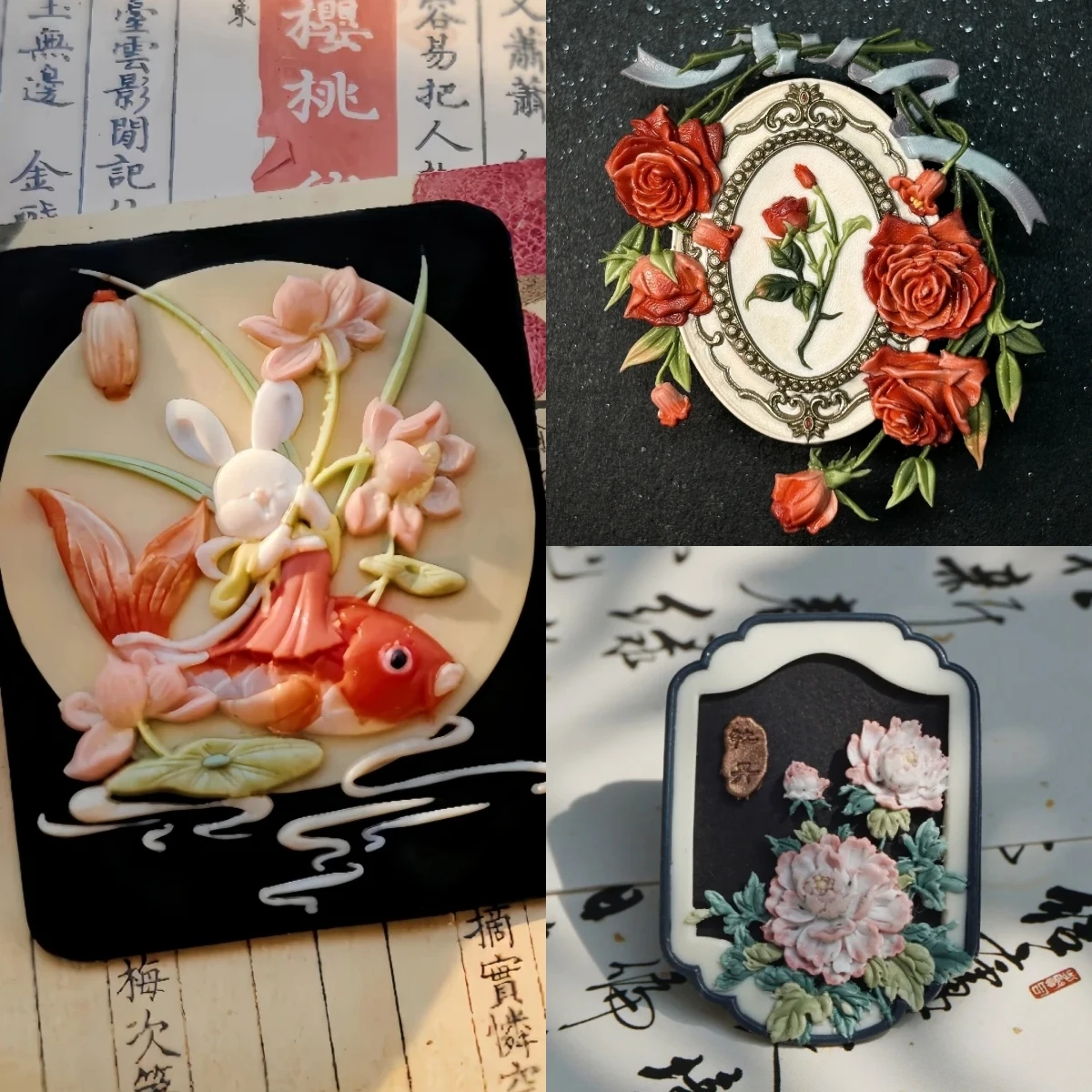 Cute  Knot Rose Floyd eep Head Copper Stamp Fire Seal Wax Stamp Children's Stamp Invitation Seal Emed Design