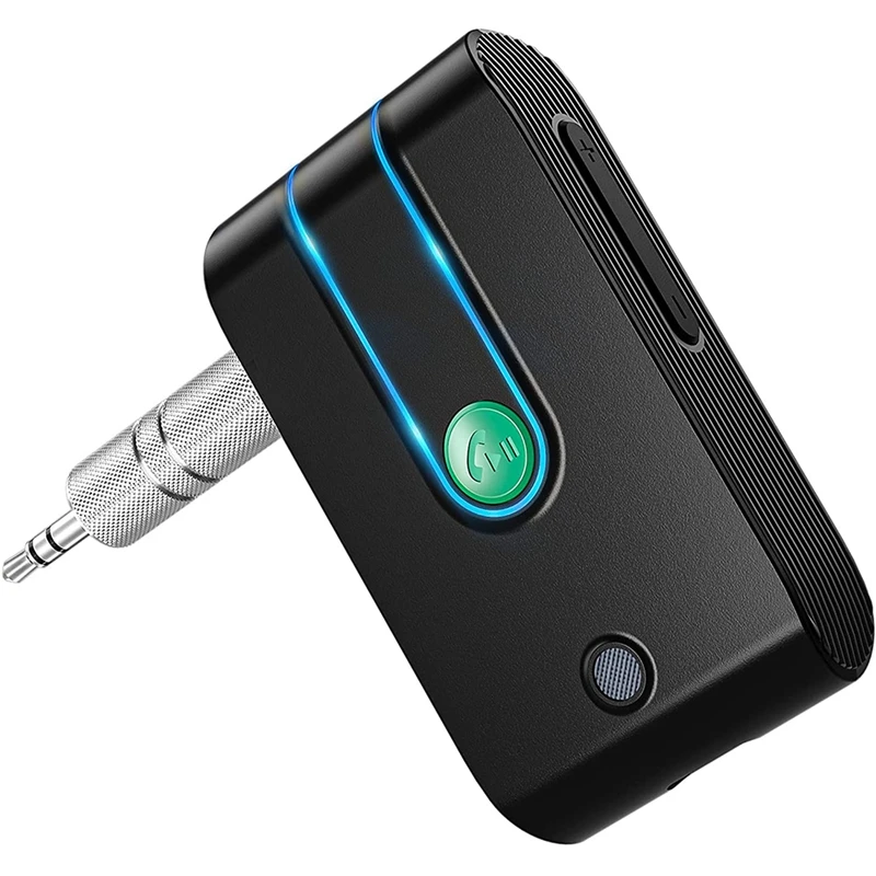 

Автомобильный приемник Bluetooth 5,0, адаптер с шумоподавлением Bluetooth AUX, приемник для автомобиля/дома, стерео/наушники/динамики