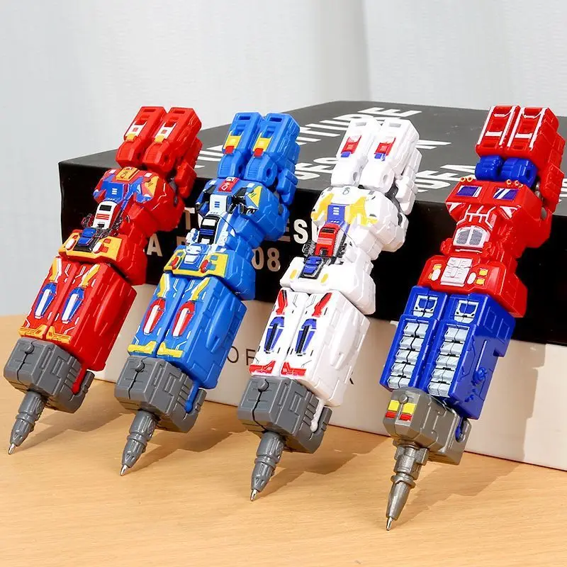 Transformers Robot Pen Creative Study Stationery for Kids Boys School Supplies