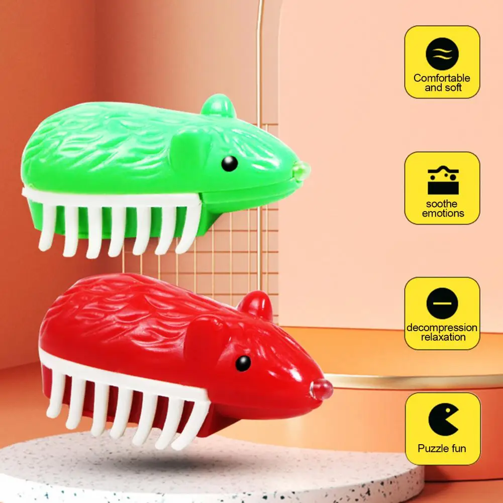 

Cat Toy for Happy Cats Led Mouse Design Cat Toy Bite-resistant Stress Relieving Teeth Grinding Fun Cat Toy Mouse Shape