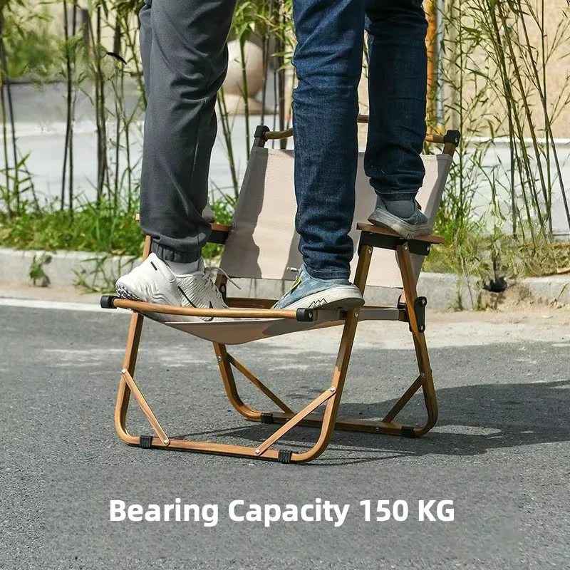 Outdoor Folding Chair Portable Folding Chair Easy To Fold and Carry Camping Stall