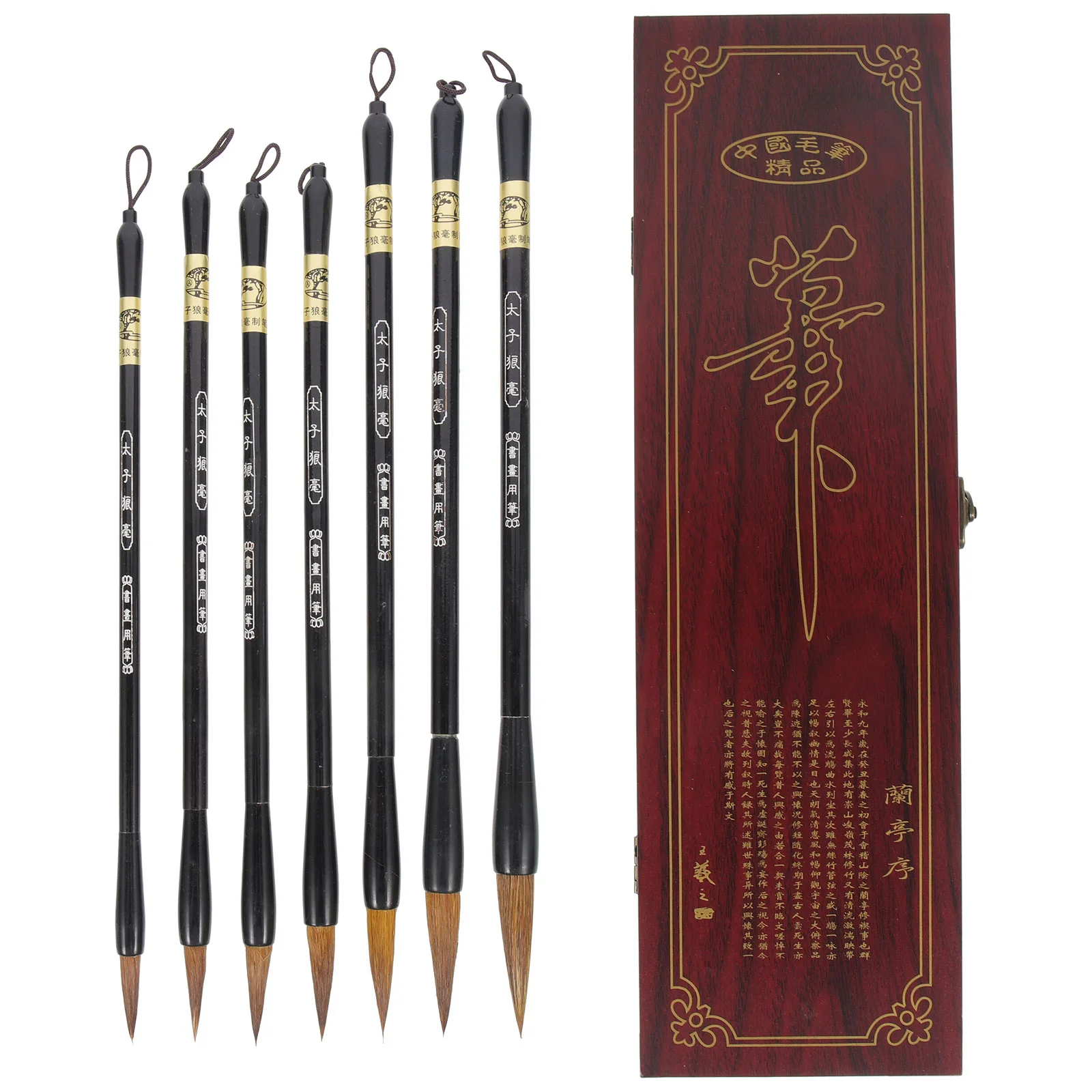 Caligrafia-Chinesa-Pinc-is-Canetas-Escova-De-Aquarela-Caneta-Desenhar ...