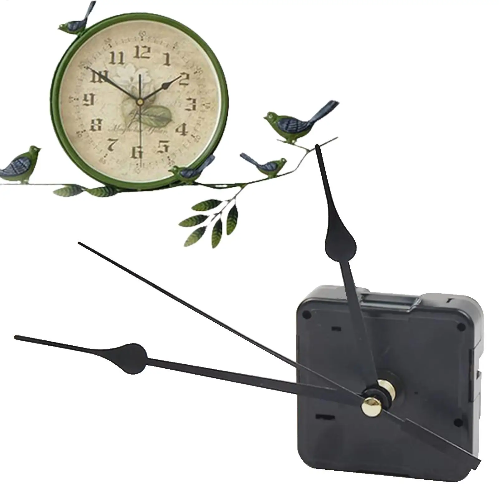 Wall Clock Movement Replacement High Torque Wall Clock Parts Versatile Battery Clock Mechanism Clock Hands and Motor Kit