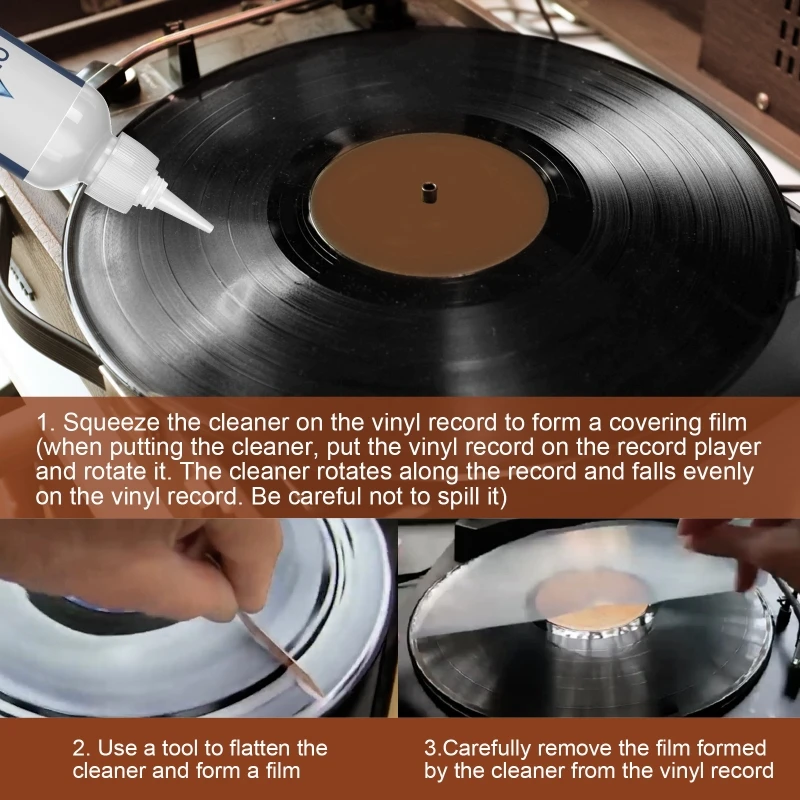 Vinyl Record Cleaner 30ml Vinyl Record Cleaner Anti-static Detergent