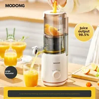 Orange Electric Fruit Press Carrot Machine Juice Extractor Cold Slow Home Household Small Portable Multifunctional Juicer Garnet 1