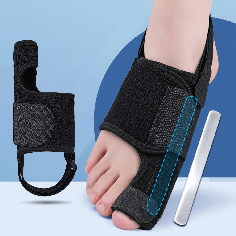 Bunion Corrector Toe Orthopedic Tool Adjustable Strap Big Toe Straightener Hallux Valgus Brace for Night Bunion Relief